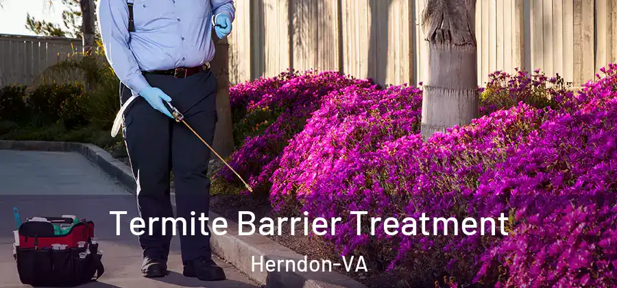  Termite Barrier Treatment Herndon-VA